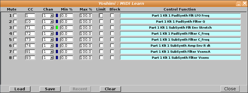 Yoshimi--Midi Learn